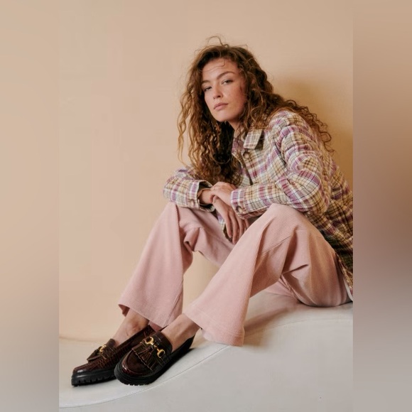 Sezane Plaid Quilted Will Jacket - Picture 2 of 12